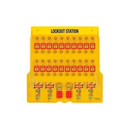 Master Lock Master Lock Zenex Padlock Station, 20 Lock 1484BP410